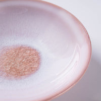 萩焼 天龍窯 モモイロ小皿 萩焼 天龍窯 萩焼