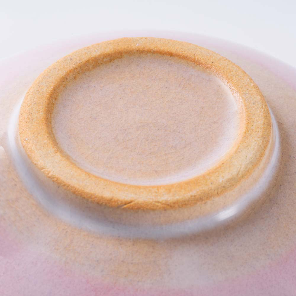 萩焼 天龍窯 モモイロ小皿 萩焼 天龍窯 萩焼