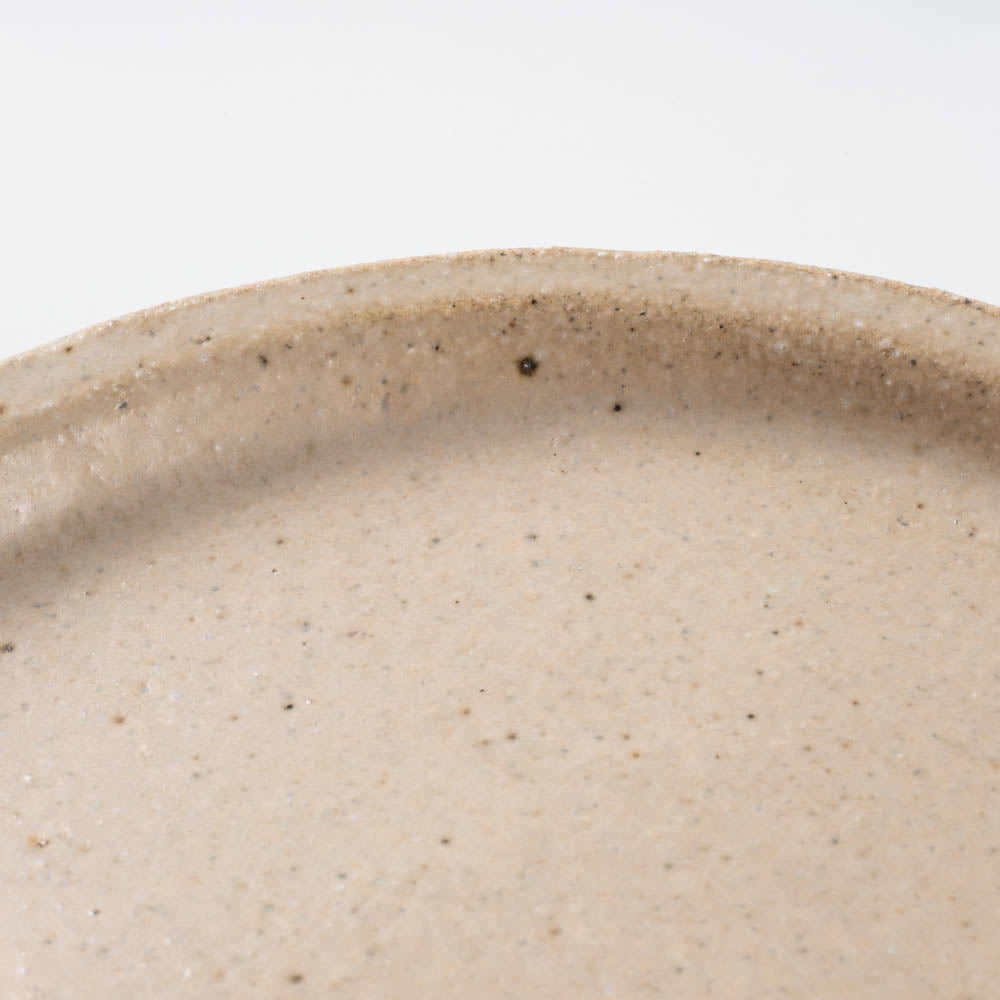 作家 岡村朝子 丸皿 小 花瓶 作家 岡村朝子 陶磁器作家もの