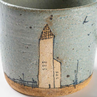 作家 岡村朝子 マグカップ 家 sora 作家 岡村朝子 陶磁器作家もの