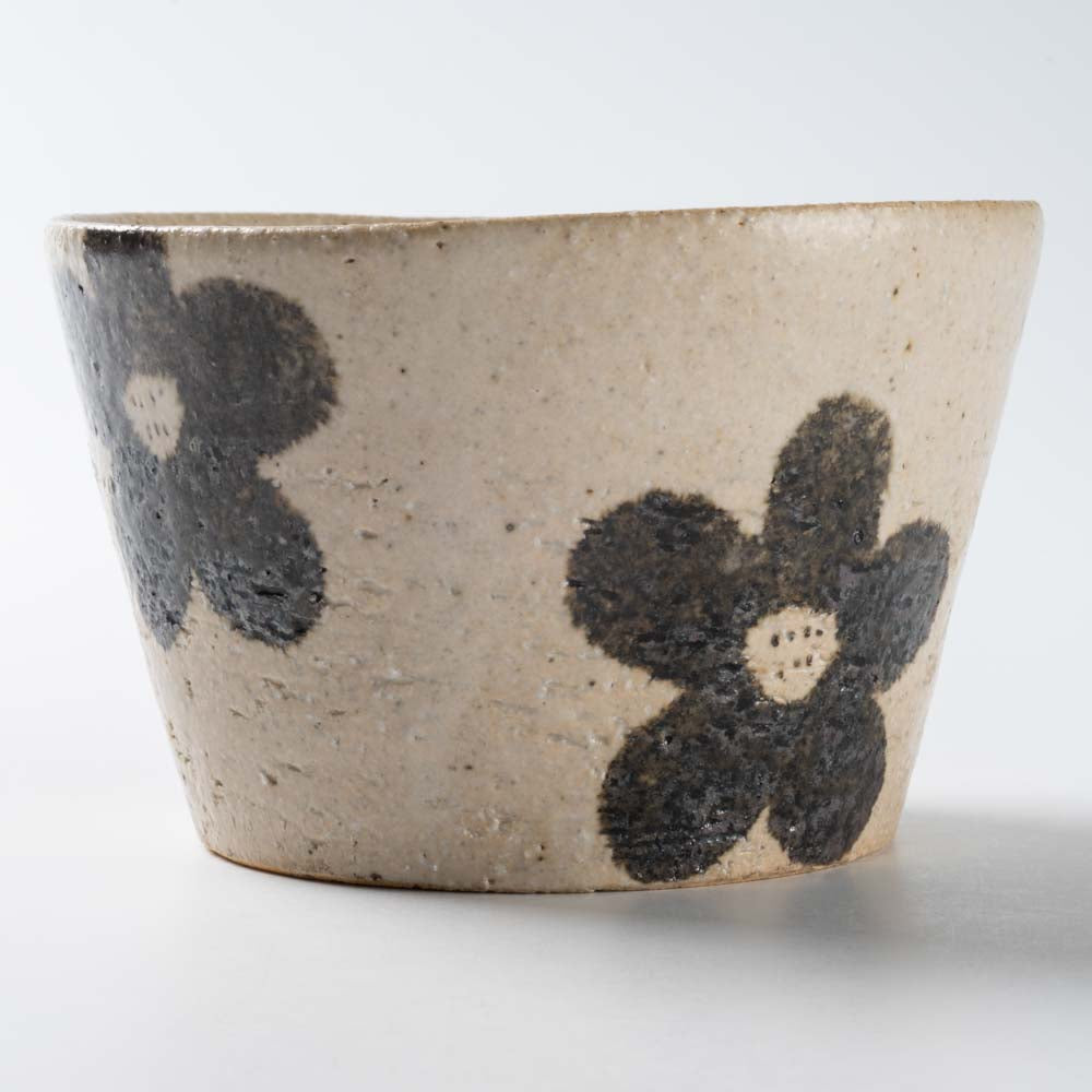 作家 岡村朝子 フリーカップ flower A 作家 岡村朝子 陶磁器作家もの