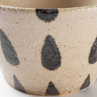 作家 岡村朝子 フリーカップ drop A 作家 岡村朝子 陶磁器作家もの