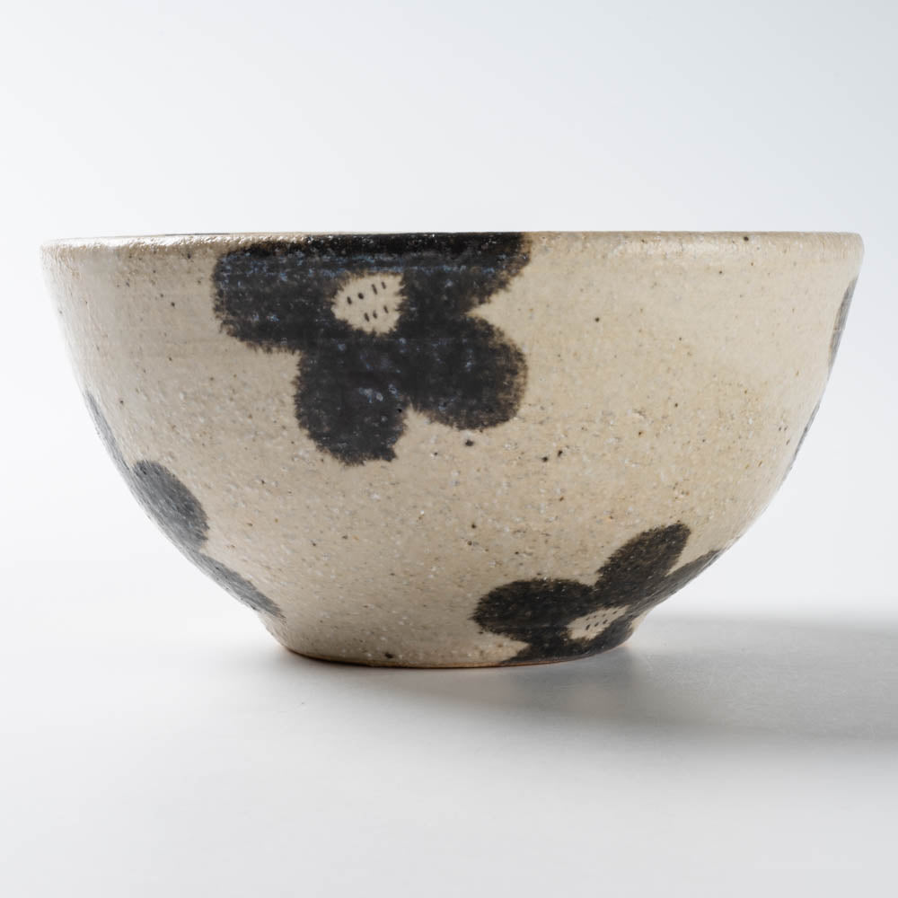 作家 岡村朝子 お茶碗 flower A 作家 岡村朝子 陶磁器作家もの
