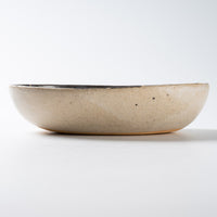 作家 岡村朝子 楕円鉢 dot B 作家 岡村朝子 陶磁器作家もの