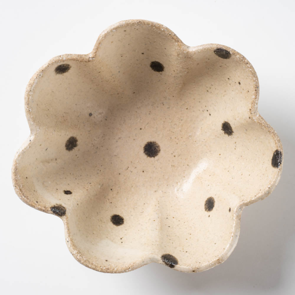 作家 岡村朝子 花小鉢 作家 岡村朝子 陶磁器作家もの