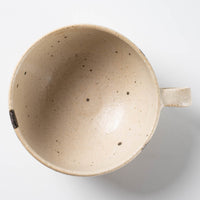 作家 岡村朝子 スープカップ flower A 作家 岡村朝子 陶磁器作家もの