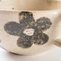 作家 岡村朝子 スープカップ flower A 作家 岡村朝子 陶磁器作家もの