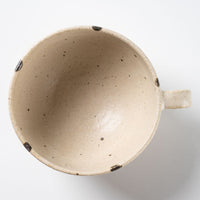 作家 岡村朝子 スープカップ dot 作家 岡村朝子 陶磁器作家もの