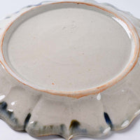 作家 宮田竜司 掛流稜花皿(中) 作家 宮田竜司 陶磁器作家もの