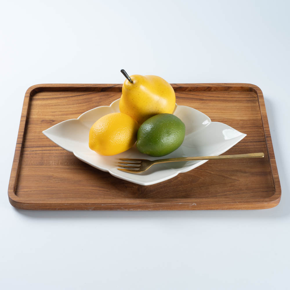 作家 宮田竜司 白磁菱形皿(中) 作家 宮田竜司 陶磁器作家もの