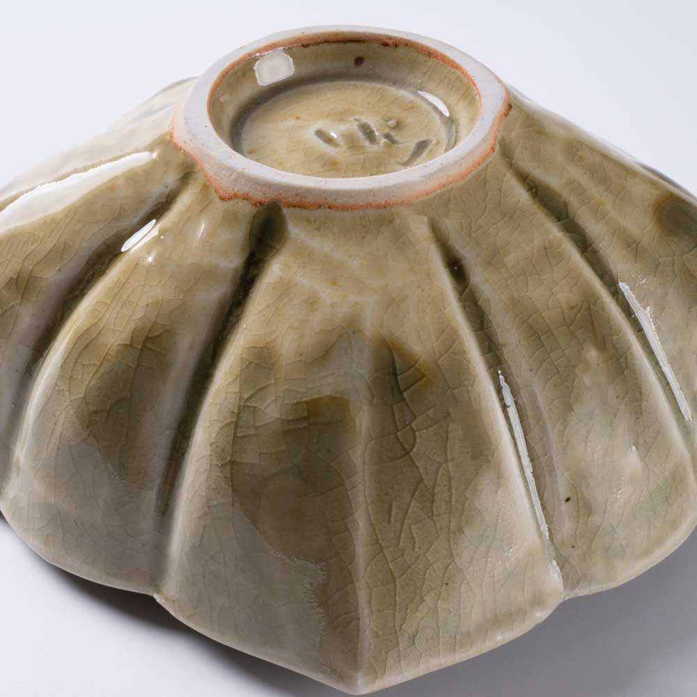 作家 宮田竜司 灰釉菱形鉢(小) 作家 宮田竜司 陶磁器作家もの