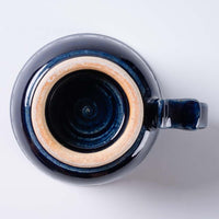 ルリアメ工房 カップ&ソーサ 鍵手(ルリ) ルリアメ工房 陶磁器作家もの