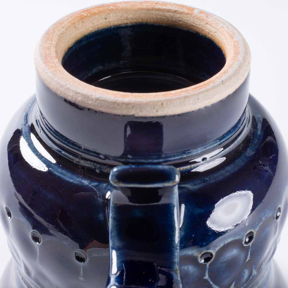 ルリアメ工房 カップ&ソーサ 鍵手(ルリ) ルリアメ工房 陶磁器作家もの