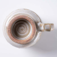 ルリアメ工房 カップ&ソーサ 鍵手(うのふ白) ルリアメ工房 陶磁器作家もの