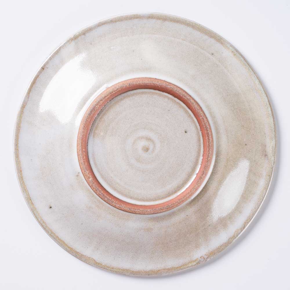 ルリアメ工房 カップ&ソーサ 鍵手(うのふ白) ルリアメ工房 陶磁器作家もの