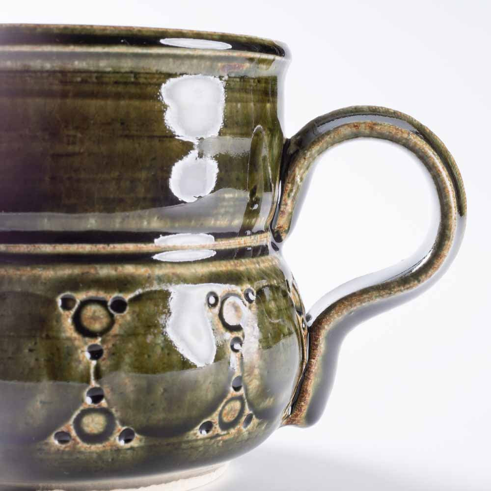 ルリアメ工房 guuマグ(オリーブ) ルリアメ工房 陶磁器作家もの