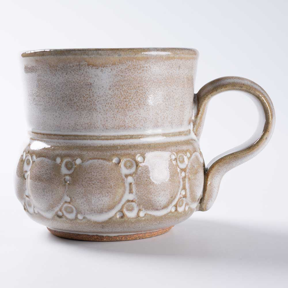 ルリアメ工房 guuマグ(うのふ白) ルリアメ工房 陶磁器作家もの