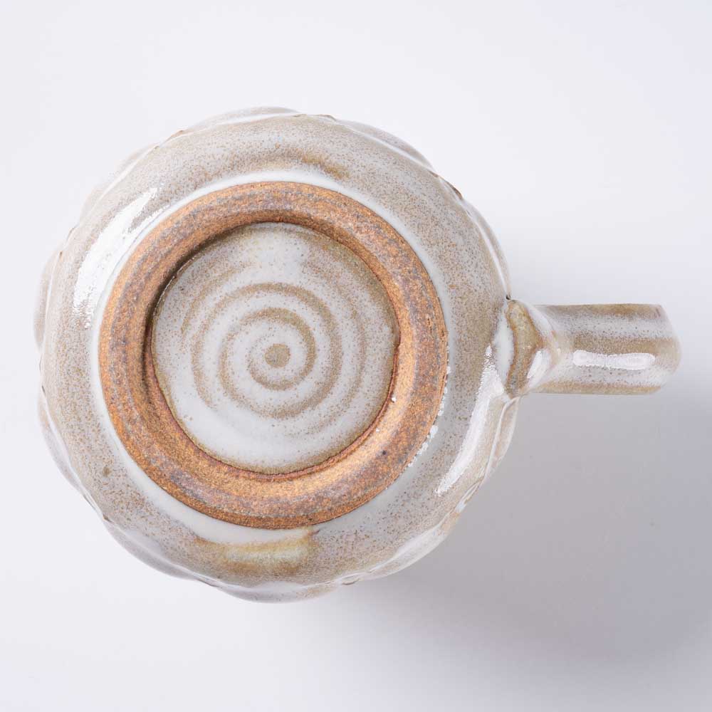 ルリアメ工房 guuマグ(うのふ白) ルリアメ工房 陶磁器作家もの