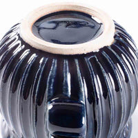 ルリアメ工房 しのぎマグ(ルリ) ルリアメ工房 陶磁器作家もの