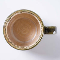 ルリアメ工房 しのぎマグ(オリーブ) ルリアメ工房 陶磁器作家もの