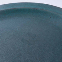 作家 大原拓也 カラーマットリムプレート (M) vert 作家 大原拓也 陶磁器作家もの