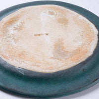 作家 大原拓也 カラーマットリムプレート (M) vert 作家 大原拓也 陶磁器作家もの