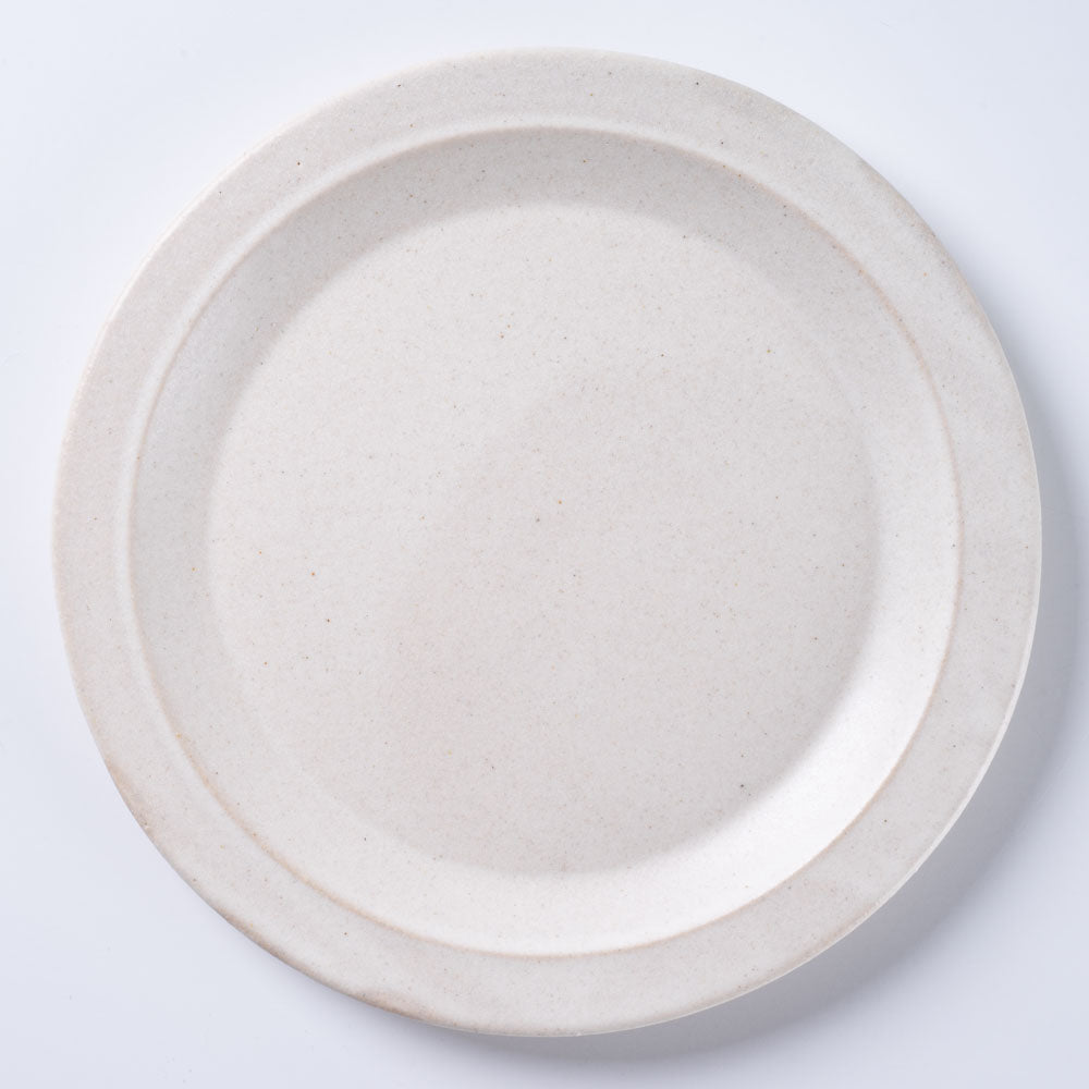 作家 大原拓也 カラーマットリムプレート (S) blanc ¥2,530 大人