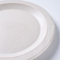作家 大原拓也 カラーマットリムプレート (S) blanc 作家 大原拓也 陶磁器作家もの