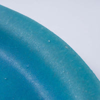 作家 大原拓也 オーバルプレート (S) bleu 作家 大原拓也 陶磁器作家もの