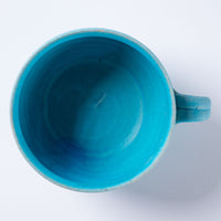 作家 大原拓也 カラーマットマグカップ (S) bleu 作家 大原拓也 陶磁器作家もの