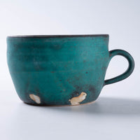 作家 大原拓也 カラーマットマグカップ (S) vert 作家 大原拓也 陶磁器作家もの