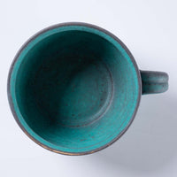 作家 大原拓也 カラーマットマグカップ (S) vert 作家 大原拓也 陶磁器作家もの