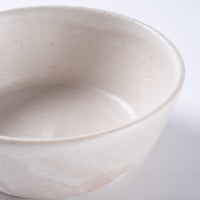 作家 大原拓也 カラーマットボウル (S) blanc 作家 大原拓也 陶磁器作家もの
