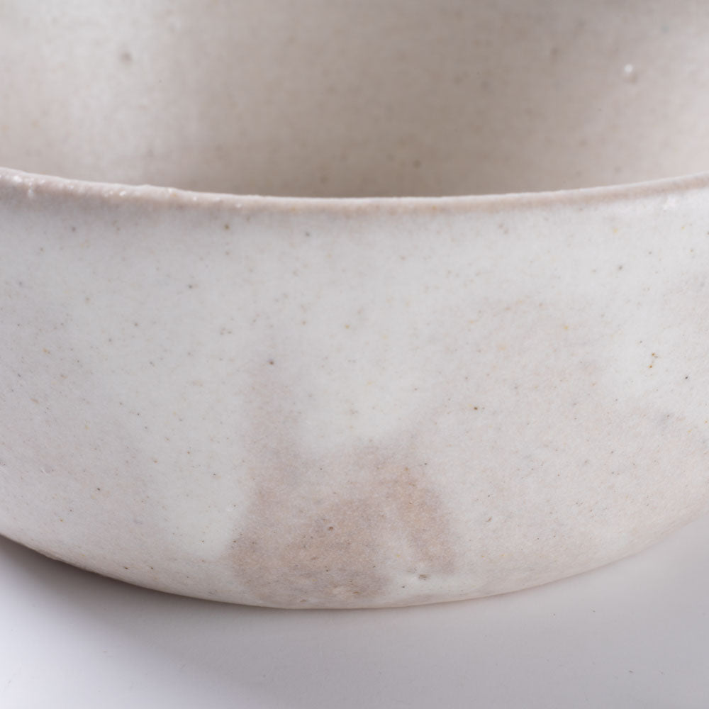 作家 大原拓也 カラーマットボウル (S) blanc 作家 大原拓也 陶磁器作家もの