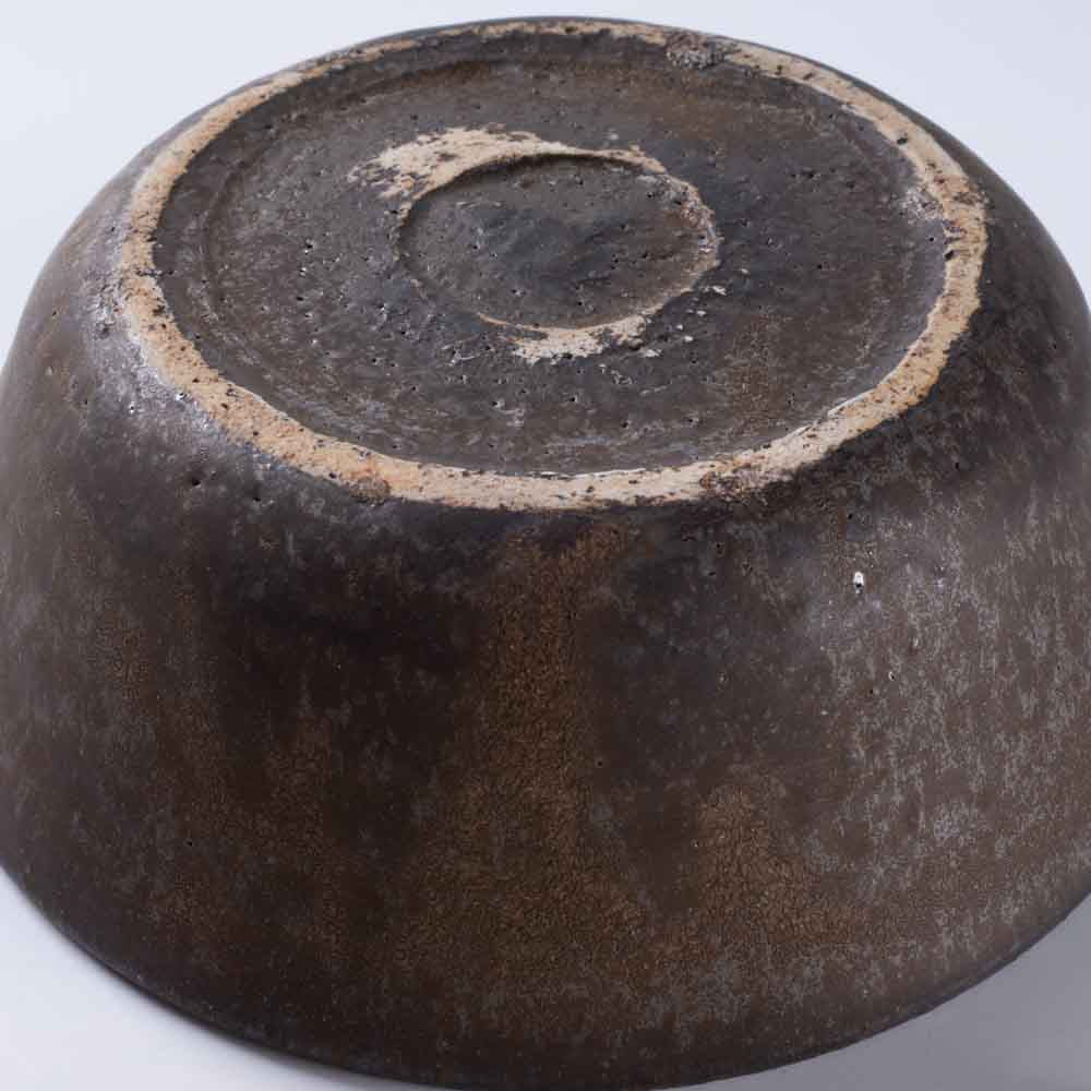 作家 大原拓也 カラーマットボウル (S) noir 作家 大原拓也 陶磁器作家もの