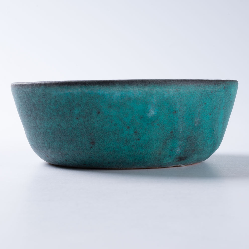 作家 大原拓也 カラーマットボウル (S) vert 作家 大原拓也 陶磁器作家もの
