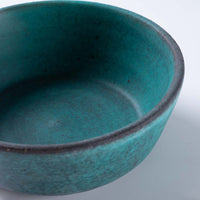 作家 大原拓也 カラーマットボウル (S) vert 作家 大原拓也 陶磁器作家もの