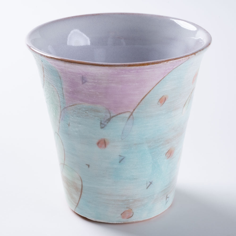 作家 森田みほ フリーカップ エメラルドグリーン 作家 森田みほ 陶磁器作家もの