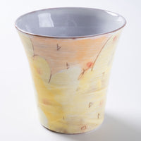 作家 森田みほ フリーカップ イエロー 作家 森田みほ 陶磁器作家もの