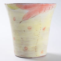 作家 森田みほ フリーカップ イエロー 作家 森田みほ 陶磁器作家もの