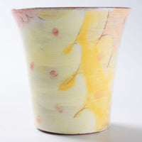 作家 森田みほ フリーカップ イエロー 作家 森田みほ 陶磁器作家もの