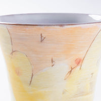 作家 森田みほ フリーカップ イエロー 作家 森田みほ 陶磁器作家もの