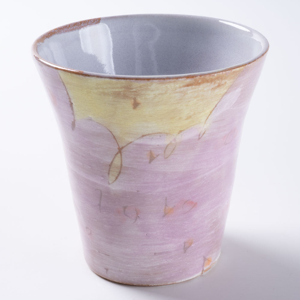 作家 森田みほ フリーカップ ピンク 作家 森田みほ 陶磁器作家もの