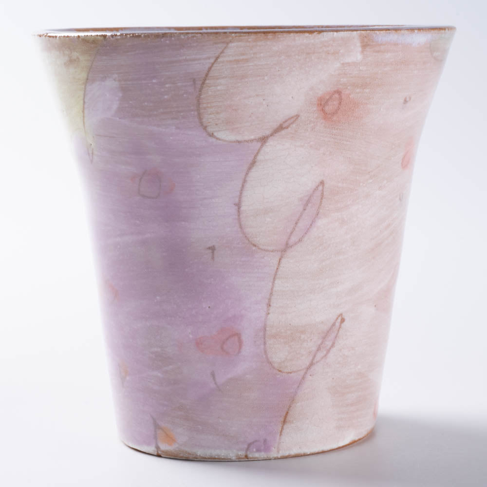 作家 森田みほ フリーカップ ピンク 作家 森田みほ 陶磁器作家もの