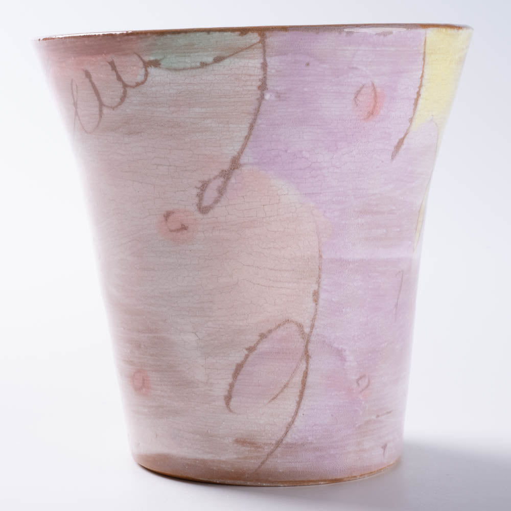 作家 森田みほ フリーカップ ピンク 作家 森田みほ 陶磁器作家もの