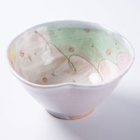 作家 森田みほ 花型小鉢 エメラルドグリーン 作家 森田みほ 陶磁器作家もの