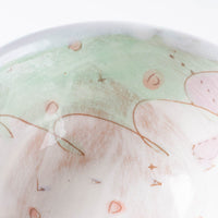 作家 森田みほ 花型小鉢 エメラルドグリーン 作家 森田みほ 陶磁器作家もの