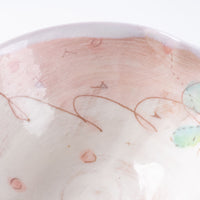 作家 森田みほ 花型小鉢 ピンク 作家 森田みほ 陶磁器作家もの