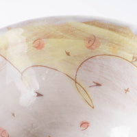 作家 森田みほ 花型小鉢 イエロー 作家 森田みほ 陶磁器作家もの