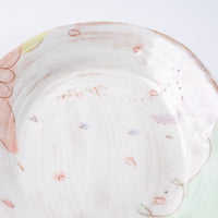 作家 森田みほ 楕円皿 エメラルドグリーン 作家 森田みほ 陶磁器作家もの